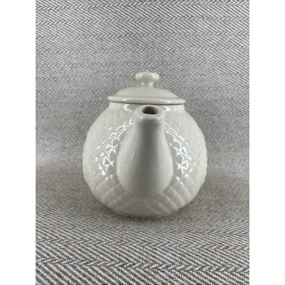 Vintage Longaberger Pottery Tea Pot Collectors Club 2004 American Craft Original